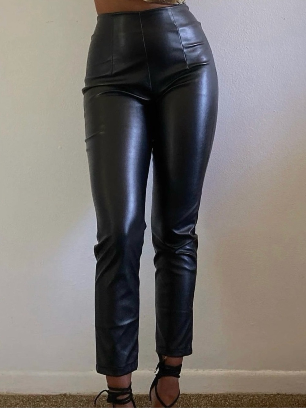 Princess Polly Lyra Pants - Faux Leather